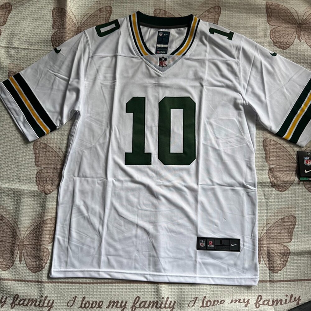 Nike NFL Green Bay Packers #10 White Jersey